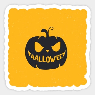 Halloween Pumpkin Sticker